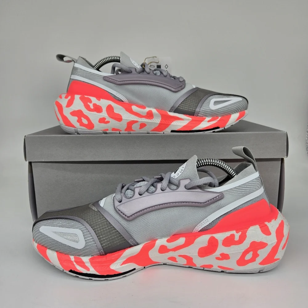 adidas Ultra Boost 23 by Stella Mccartney Clear Onix White Womens Shoes Size 8.5 - Picture 6 of 8